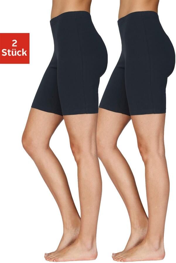 Vivance active Fietsbroekje met rubberen tailleband loungewear (Set van 2) - Foto 5