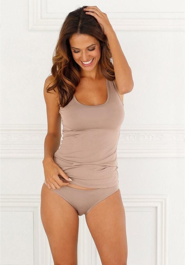 Vivance active Hemd van zachte microvezel tanktop onderhemd (Set van 3) - Foto 2