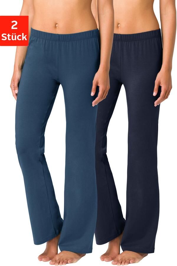 Vivance active Jazzpants met licht uitlopende pijpen loungewear (2-delig Set van 2) - Foto 7