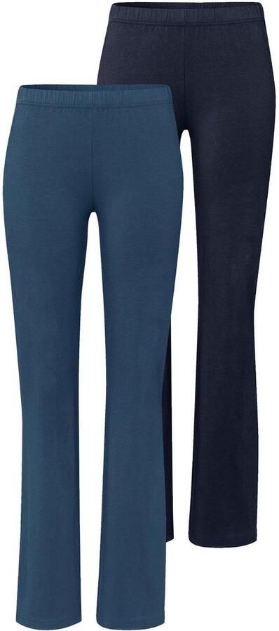 Vivance active Jazzpants met licht uitlopende pijpen loungewear (2-delig Set van 2) - Foto 6