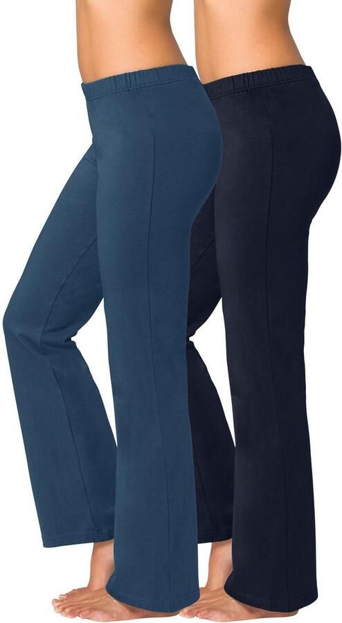 Vivance active Jazzpants met licht uitlopende pijpen loungewear (2-delig Set van 2) - Foto 5