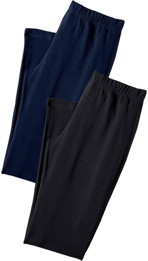 Vivance active Legging met rubberen tailleband loungewear (2-delig Set van 2) - Foto 3