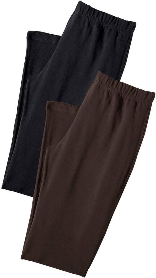 Vivance active Legging met rubberen tailleband loungewear (2-delig Set van 2) - Foto 4