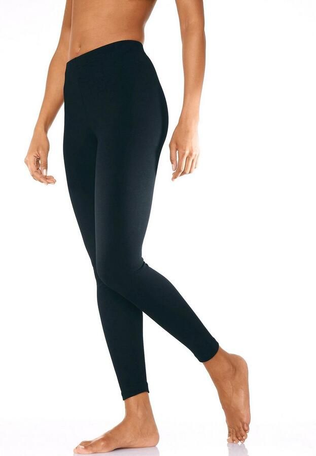 Vivance active Legging met rubberen tailleband loungewear (2-delig Set van 2)