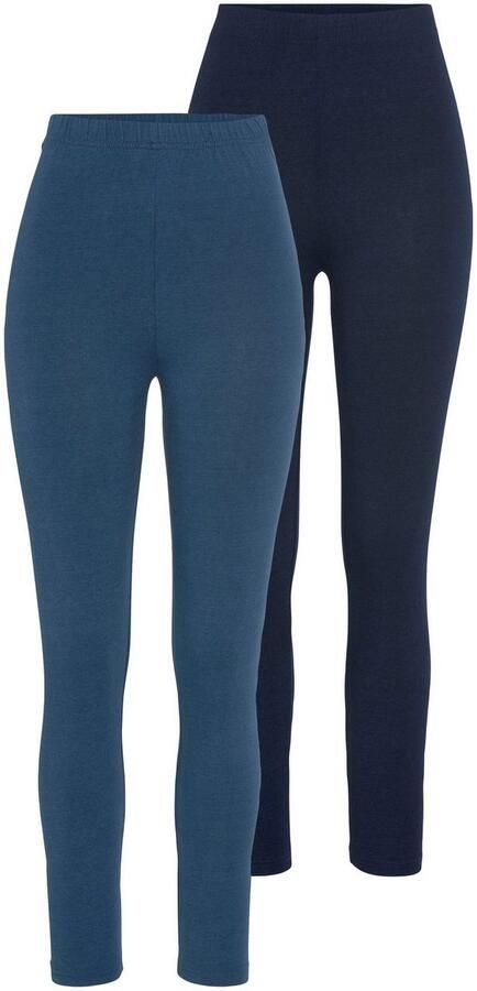 Vivance active Legging met rubberen tailleband loungewear (2-delig Set van 2) - Foto 7