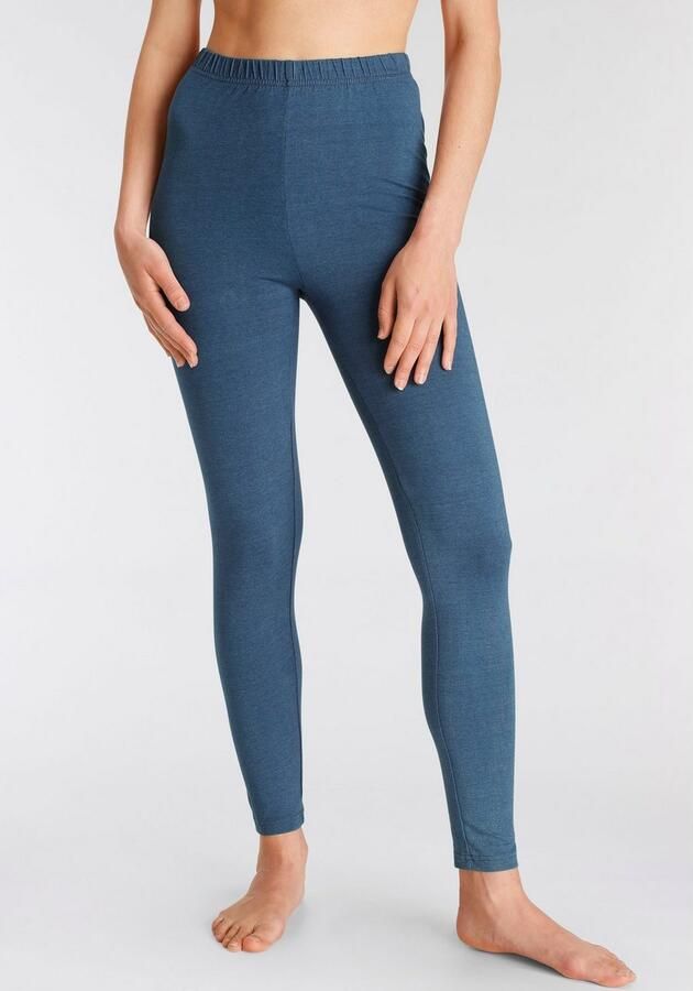 Vivance active Legging met rubberen tailleband loungewear (2-delig Set van 2) - Foto 3