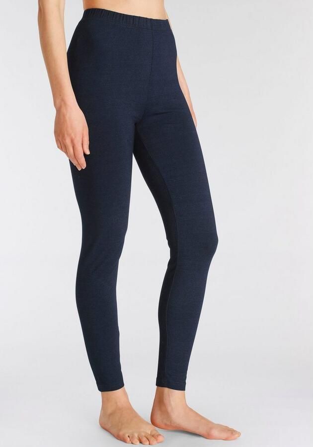 Vivance active Legging met rubberen tailleband loungewear (2-delig Set van 2) - Foto 4