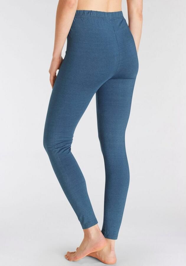 Vivance active Legging met rubberen tailleband loungewear (2-delig Set van 2) - Foto 5