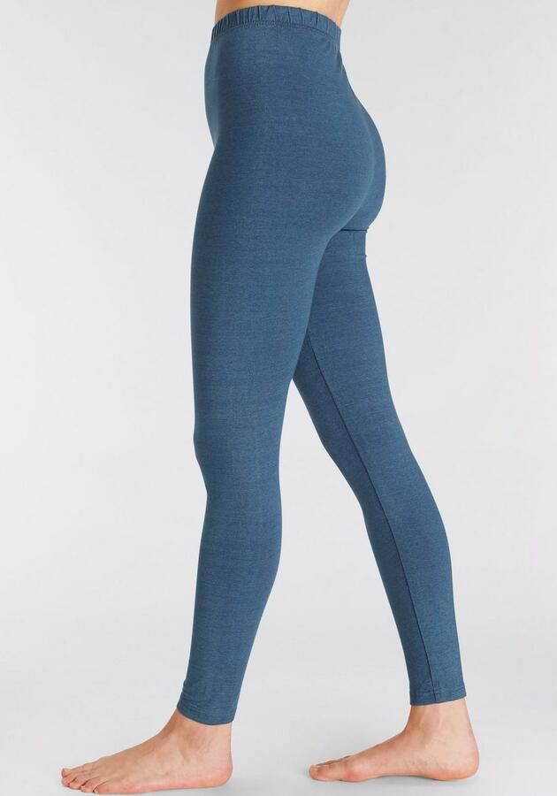 Vivance active Legging met rubberen tailleband loungewear (2-delig Set van 2) - Foto 6