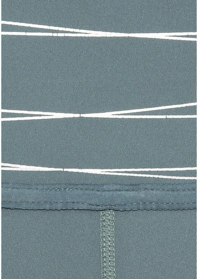 Vivance active Short Korte broek Sportshorts met brede tailleband en print - Foto 5