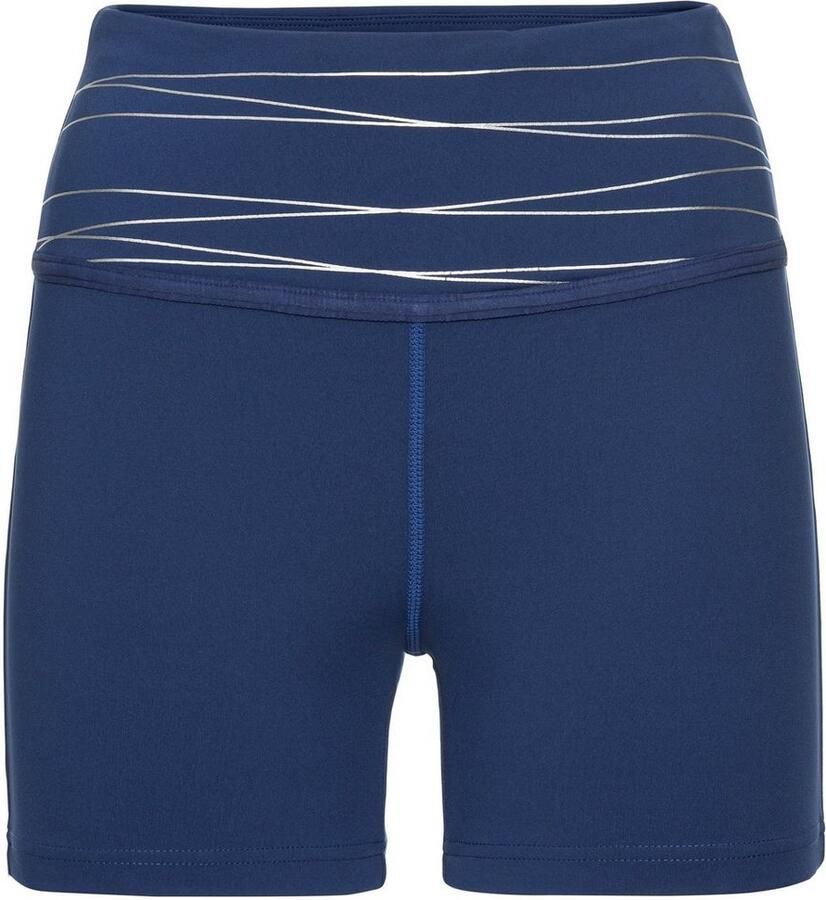 Vivance active Short Korte broek Sportshorts met brede tailleband en print - Foto 5