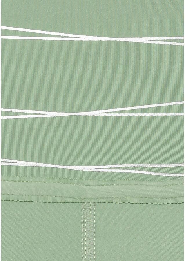 Vivance active Short Korte broek Sportshorts met brede tailleband en print - Foto 3