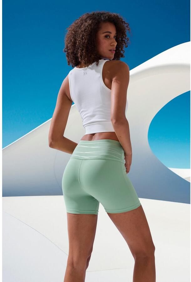 Active by Lascana Sporttop Crop-top met brede bandjes