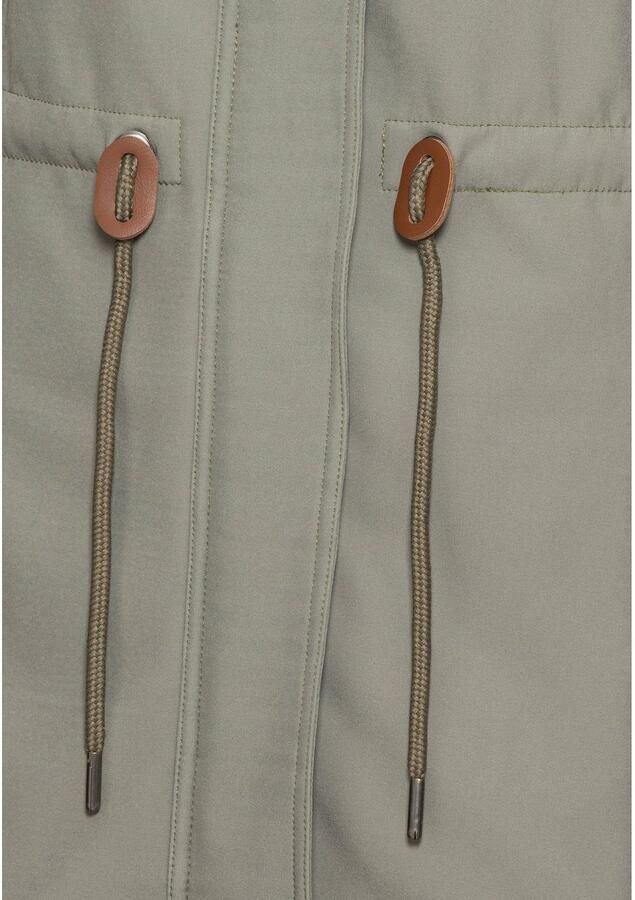 Vivance active Softshell-jack met koord aan de taille - Foto 2