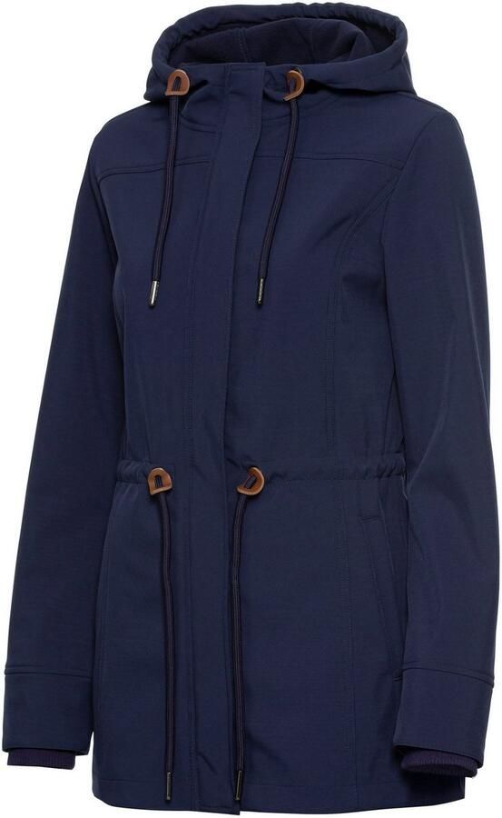 Vivance active Softshell-jack met koord aan de taille - Foto 4