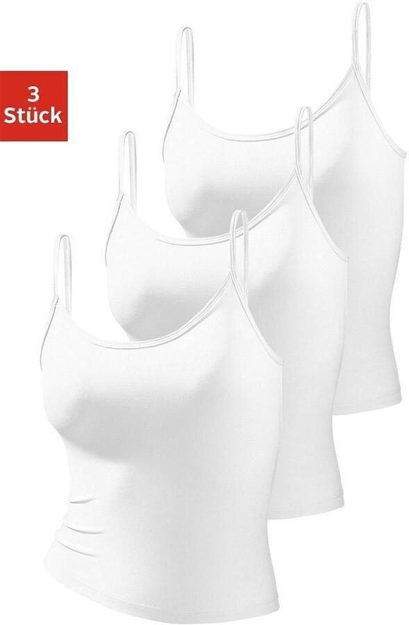 Vivance active Top met spaghettibandjes van zacht microvezel (Set van 3) - Foto 5