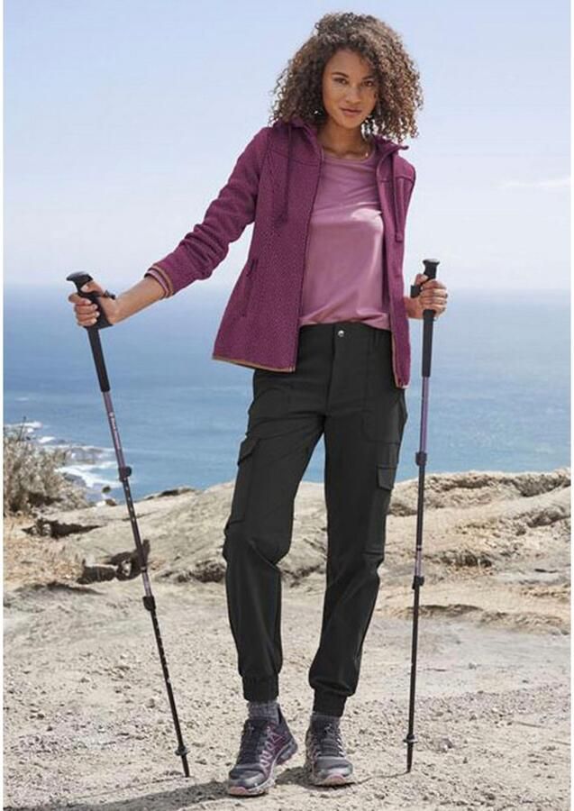 Vivance active Trekkingbroek sportieve cargo jogger met praktische zakken - Foto 4