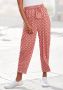 Vivance Culotte met retroprint lichtgewicht jersey broek (Met een bindceintuur) - Thumbnail 1