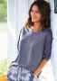 Lascana Pyjamabovendeel met statementprint model 'Cozy Dreams' - Thumbnail 1
