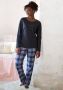 Vivance Dreams Pyjama van knuffelzacht flanel (2-delig) - Thumbnail 1