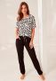 Vivance Dreams Pyjama met dierenprint - Thumbnail 1
