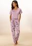 Vivance Dreams Pyjama met bloemenprint (2-delig 1 stuk) - Thumbnail 1