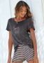 Vivance Dreams Shortama met statement-print (2-delig 1 stuk) - Thumbnail 1