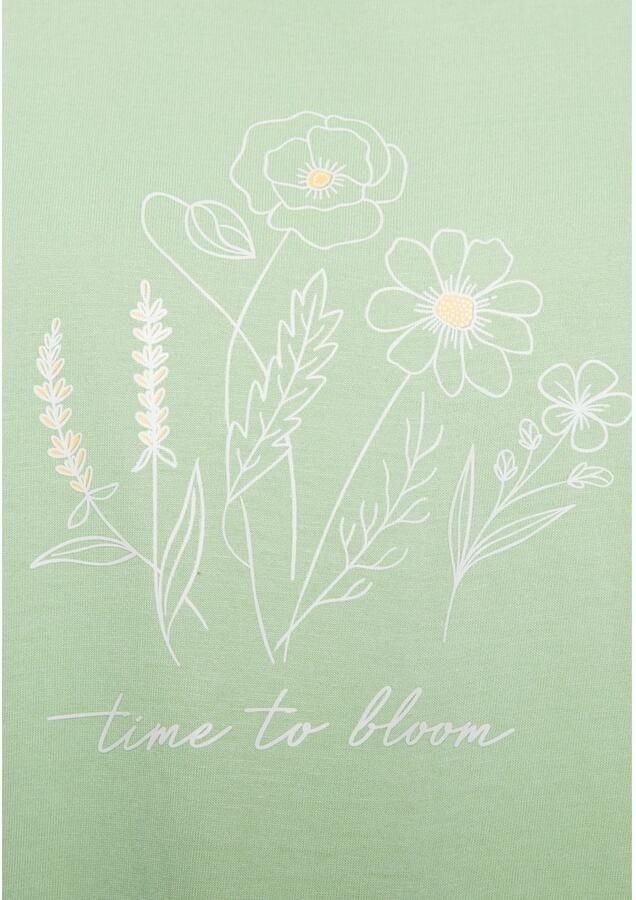 Vivance Dreams Big-shirt met fijn geschetste frontprint (2-delig Set van 2) - Foto 3