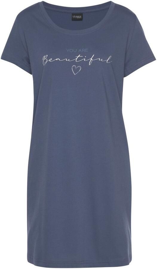 Vivance Dreams Big-shirt met frontprint - Foto 3