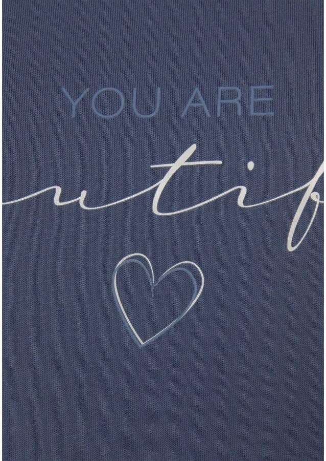 Vivance Dreams Big-shirt met frontprint