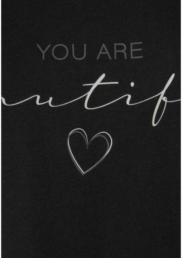 Vivance Dreams Big-shirt met frontprint