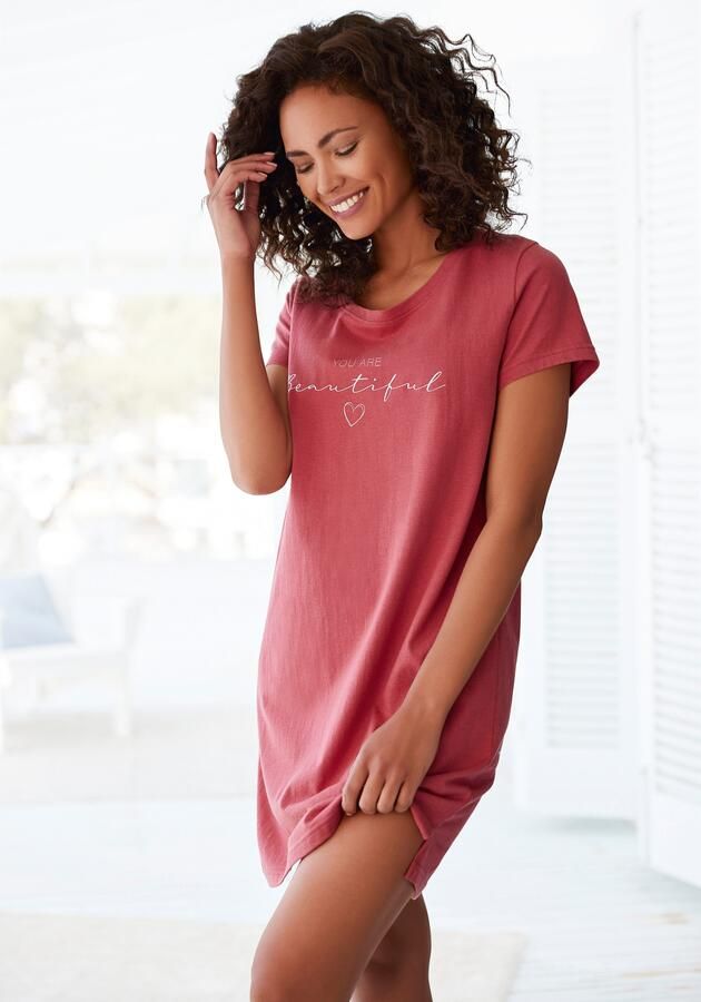 Vivance Dreams Big-shirt met frontprint - Foto 3
