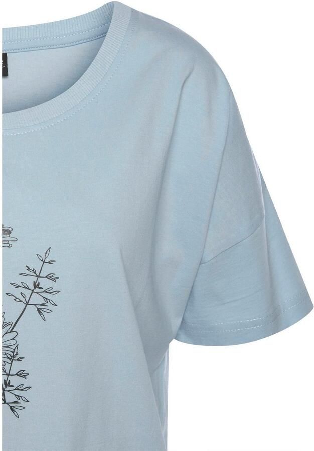 Vivance Dreams Big-shirt met frontprint (Set van 2) - Foto 3