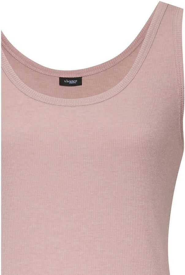 Vivance Dreams Jurk met bandjes in zachte ribkwaliteit - Foto 3