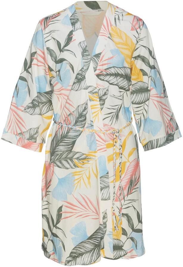 Vivance Dreams Kimono uni of met bloemendruk - Foto 3