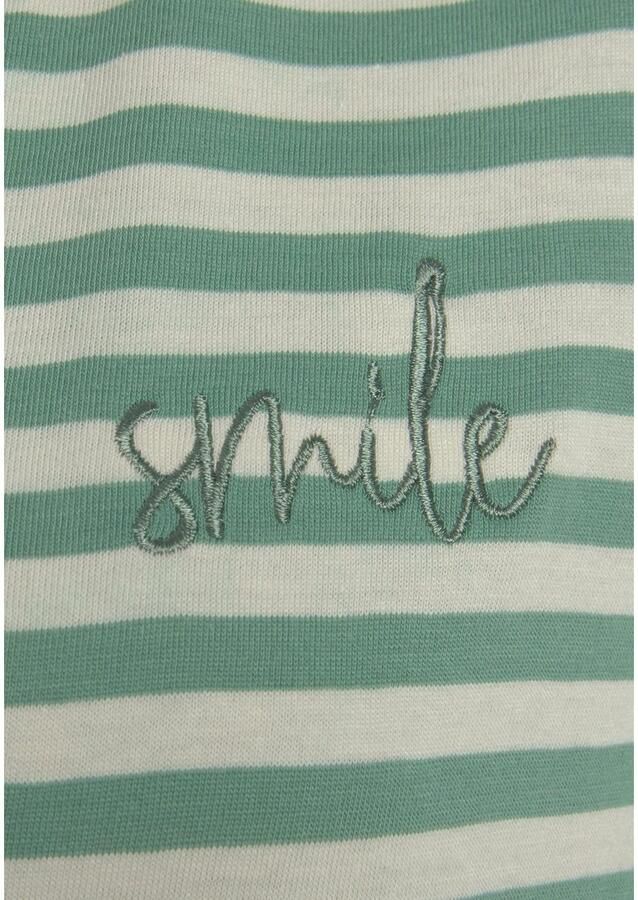 Vivance Dreams nachthemd groen wit - Foto 2