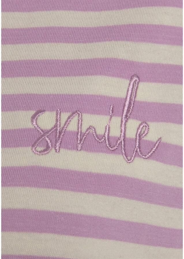 Vivance Dreams nachthemd lila wit - Foto 2