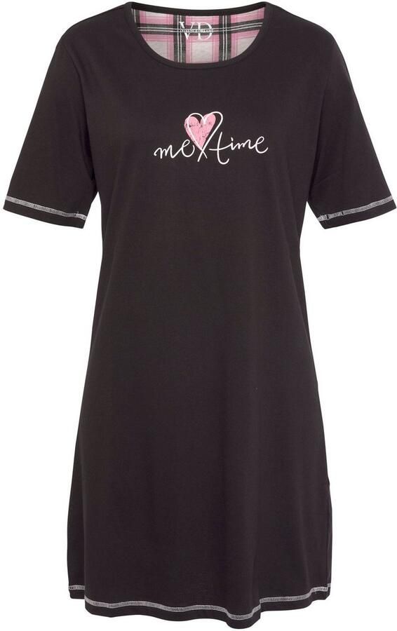 Vivance Dreams Nachthemd in dubbelpack met ruitpatroon (2-delig Set van 2) - Foto 5