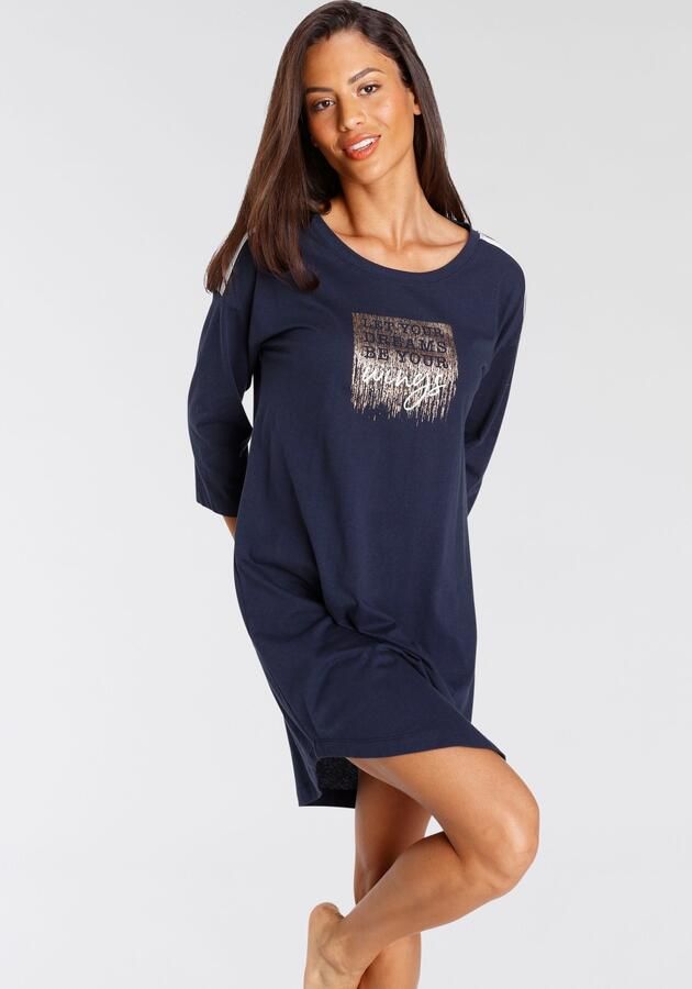 Vivance Dreams Nachthemd met een afgeronde zoom - Foto 6