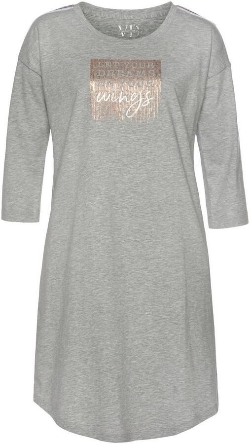 Vivance Dreams Nachthemd met een afgeronde zoom - Foto 6