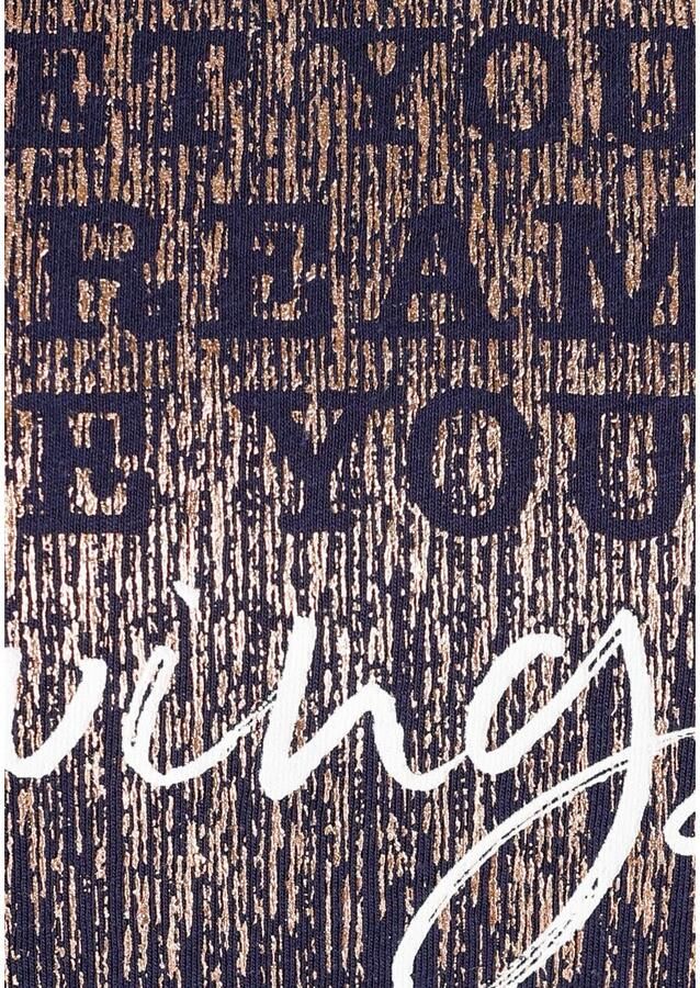 Vivance Dreams Nachthemd met een afgeronde zoom