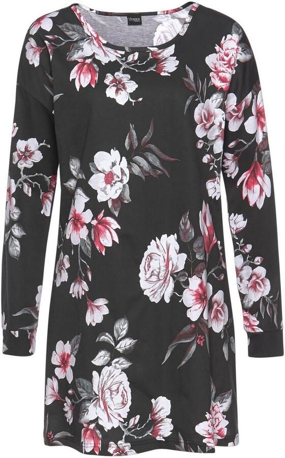 Vivance Dreams Nachthemd met grote bloemenprint - Foto 2