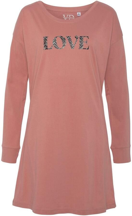 Vivance Dreams Nachthemd met grote frontprint - Foto 3