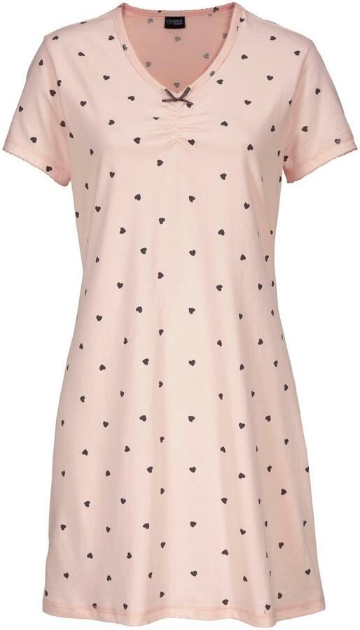 Vivance Dreams Nachthemd met hartjesprint - Foto 2