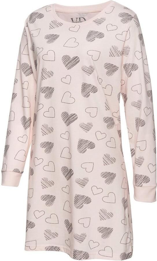 Vivance Dreams Nachthemd met leuke hartprint (Set van 2) - Foto 8