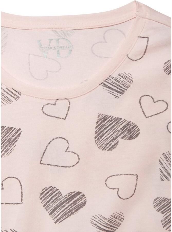 Vivance Dreams Nachthemd met leuke hartprint (Set van 2) - Foto 2