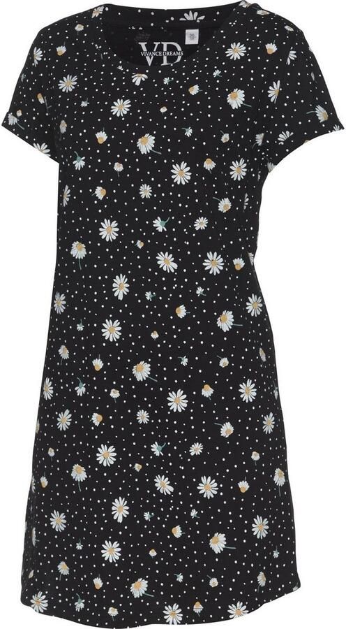 Vivance Dreams Nachthemd met madeliefje-print - Foto 5