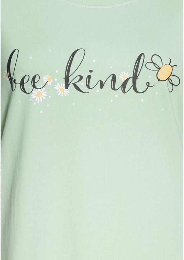 Vivance Dreams Nachthemd met madeliefje-print