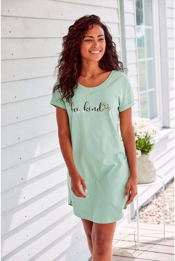 Vivance Dreams Nachthemd met madeliefje-print - Foto 3