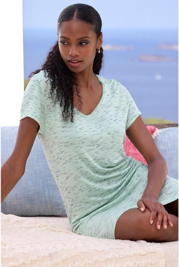 Vivance Dreams Nachthemd Met mooi mêlee-effect - Foto 3